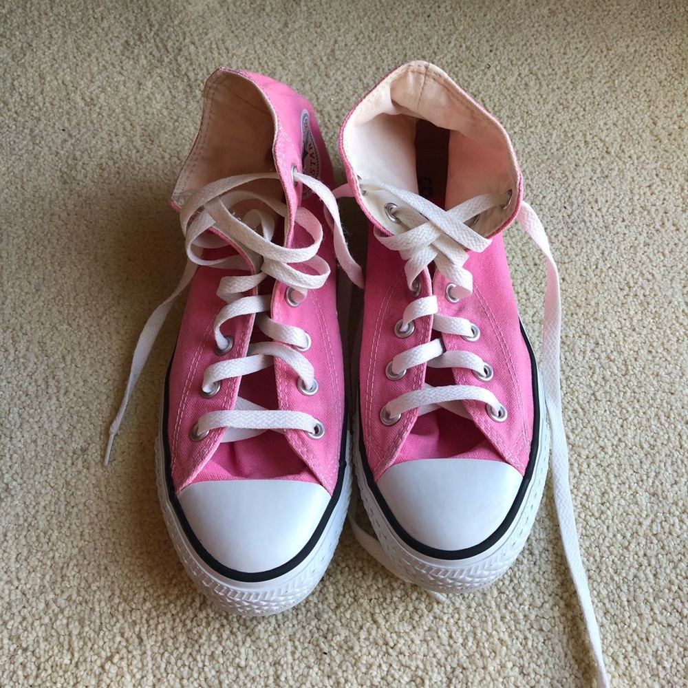 Converse Chuck Taylor Pink High Tops